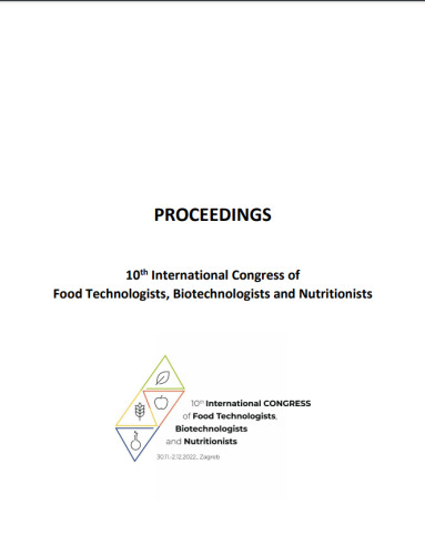 Proceedings  / ... International Congress of Food Technologists, Biotechnologists and Nutritionists ; editors Draženka Komes, Sanja Vidaček Filipec, Bojana Voučko.