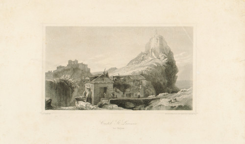 Castel St. Lorenzo / Troitzsch [prema Louisu Gurlittu].