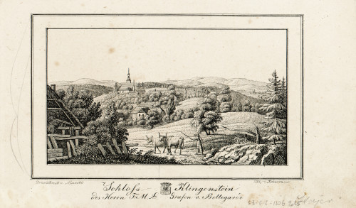 Schloss Klingenstein / Folwarczni ; [prema crtežu Josefa Kuwassega].