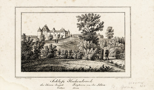 Schloss Hochenbruck / Folwarczni ; [prema crtežu Josefa Kuwassega].