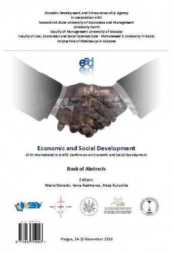 Economic and social development : book of abstracts : 47(2019) / ... International Scientific Conference