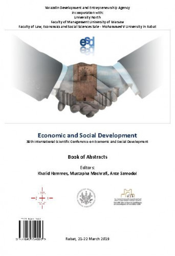 Economic and social development : book of abstracts : 38(2019) / ... International Scientific Conference