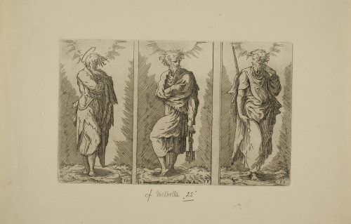 Tri apostola   / [Francesco Mazzola] Parmigianino.