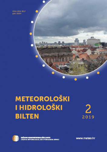 Meteorološki i hidrološki bilten : 33,2(2019) / glavna i odgovorna urednica Branka Ivančan-Picek.