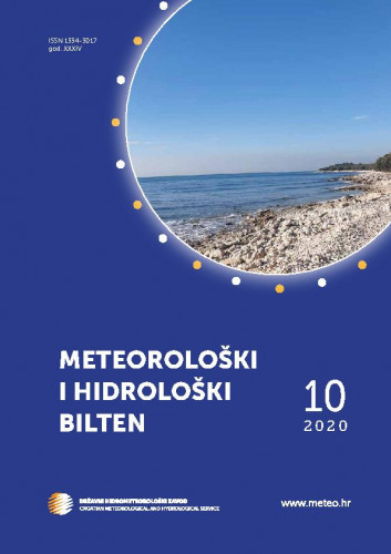 Meteorološki i hidrološki bilten : 34,10(2020) / glavna i odgovorna urednica Branka Ivančan-Picek.