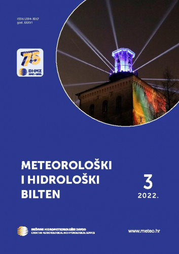 Meteorološki i hidrološki bilten : 36,3(2022) / glavna i odgovorna urednica Branka Ivančan-Picek.