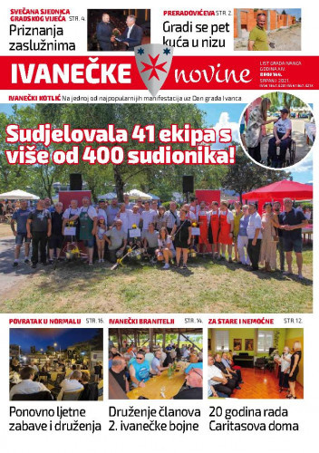 Ivanečke novine : list grada Ivanca : 14,144(2021) / glavna urednica Ljuljana Risek.