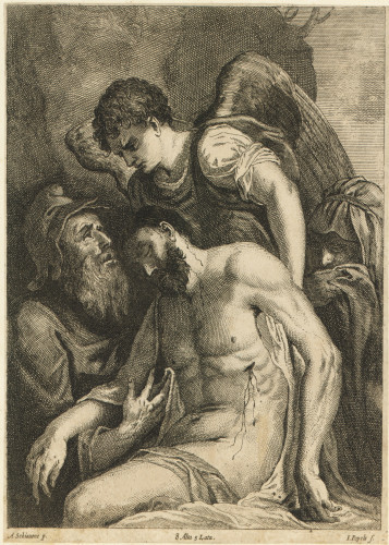 [Mrtvi Krist] / I. [Jan] Popels ; [prema crtežu Daniela Teniersa].