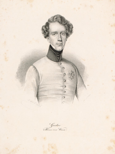 Gustav : Prinz von Wasa / A. [August] Kneisel ; [prema crtežu Cäcilie Brandt].
