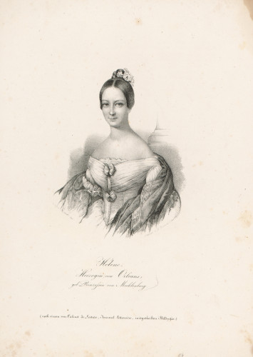 Helene : Herzogin von Orleans, geb. Prinzessin von Mecklenburg. / A. [August] Kneisel ; [prema crtežu Cäcilie Brandt].