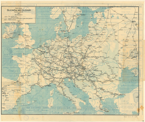 Železnička mreža u Evropi /