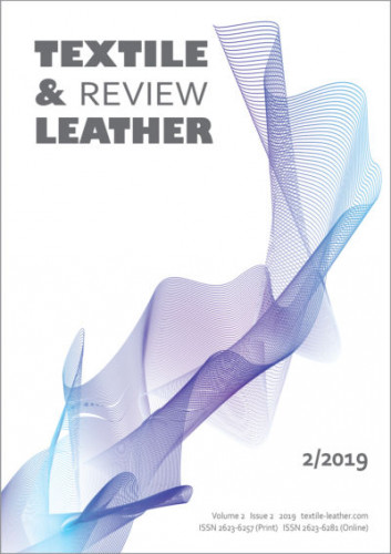 Textile & leather review : 2,2(2019) / editor-in-chief Srećko Sertić.