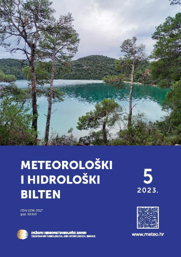 Meteorološki i hidrološki bilten : 37,5(2023)  / glavna i odgovorna urednica Branka Ivančan-Picek.