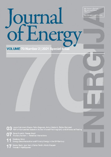 Energija : časopis Hrvatske elektroprivrede : 70,2(2021) / glavni urednik, editor-in-chief Goran Slipac.