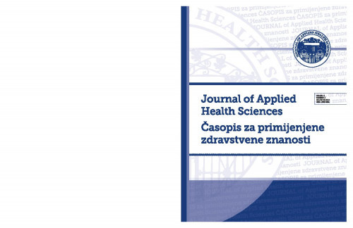 Journal of applied health sciences = Časopis za primijenjene zdravstvene znanosti : 1,2(2015) / glavni urednik Aleksandar Racz