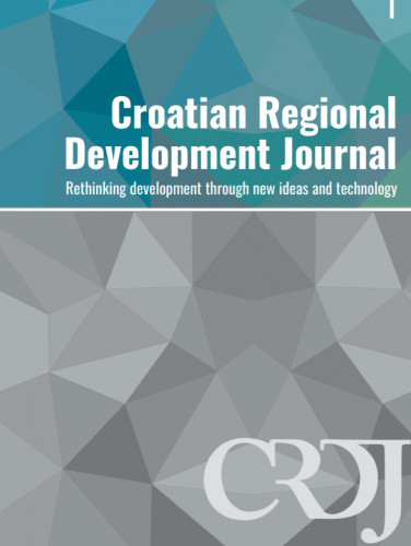 Croatian regional development journal   / editor-in-chief Damira Đukec.