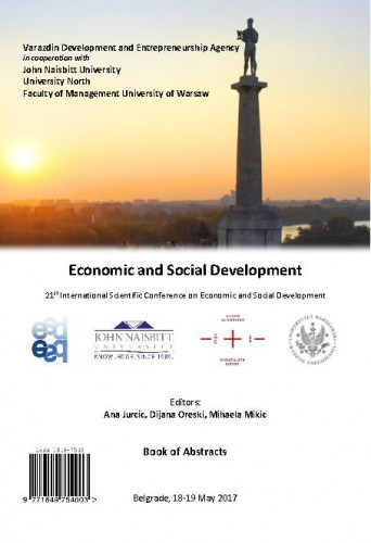Economic and social development : book of abstracts : 21(2017) / ... International Scientific Conference