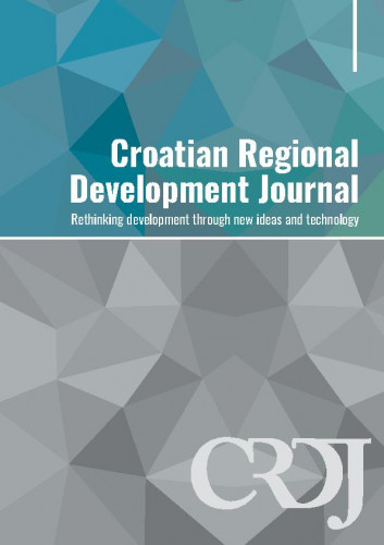 Croatian regional development journal : 1,1(2020) / editor-in-chief Damira Đukec.
