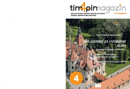 Tim4pin magazin   : specijalizirani časopis Centra za razvoj javnog i neprofitnog sektora : 4(2022)  / glavni urednik Davor Vašiček.
