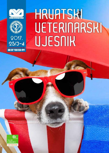 Hrvatski veterinarski vjesnik = Kroatischer veterinaermedizinischer Anzeiger = Croatian veterinary report : 25, 3/4 (2017) / glavni urednik, Haupredakteur, editor-in-chief Ivan Križek.