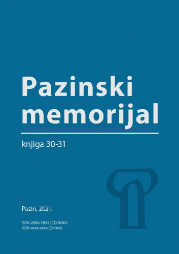 Pazinski memorijal : 30/31(2021) / glavni urednik Marija Ivetić.
