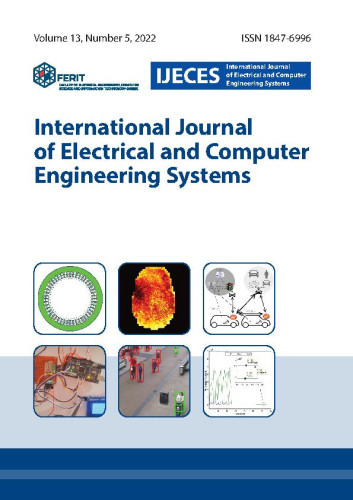 International journal of electrical and computer engineering systems : 13,5(2022)  / editor-in-chief Tomislav Matić.