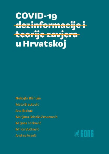 COVID-19  : dezinformacije i teorije zavjera u Hrvatskoj / Nebojša Blanuša ... [et al.]