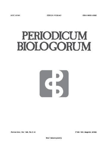 Periodicum biologorum  : an interdisciplinary international journal of the Societas Scientarium Naturalium Croatica established 1885 : 124, 3/4(2022) / chief editor Sven Jelaska