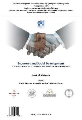 Economic and social development : book of abstracts : 51(2020) / ... International Scientific Conference