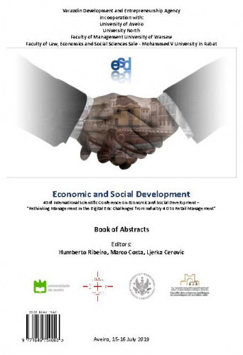 Economic and social development : book of abstracts : 43(2019) / ... International Scientific Conference