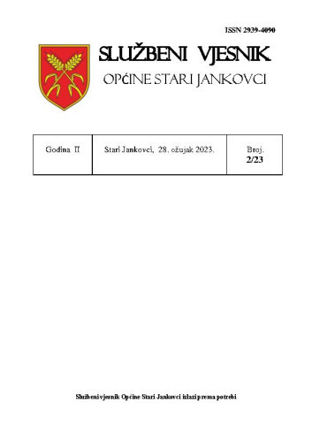 Službeni vjesnik Općine Stari Jankovci : 2,2(2023)