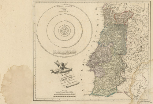 Karte von dem Königreiche Portugal  : nach Lopez / neu verzeichnet und herausgegeben von Franz Joh. Jos. von Reilly ; gestochen von Kil. Ponheimer