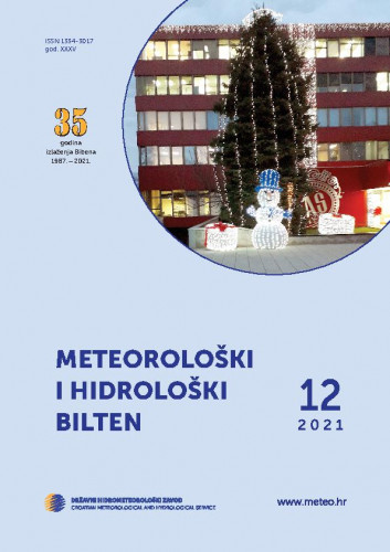 Meteorološki i hidrološki bilten : 35,12(2021) / glavna i odgovorna urednica Branka Ivančan-Picek.