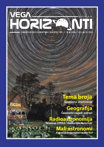 Vega horizonti  : znanstveno-edukativni časopis : 2(2024) / glavni urednik Dragutin Kliček.