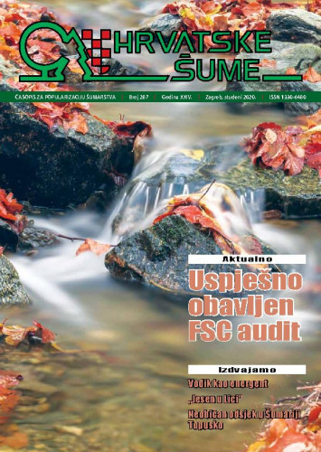 Hrvatske šume : časopis za popularizaciju šumarstva : 24,287(2020) / glavni urednik Goran Vincenc.