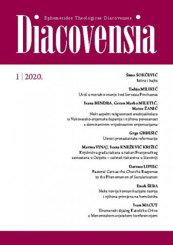 Diacovensia : teološki prilozi : 28,1(2020) / glavni i odgovorni urednik, editor-in-chief Šimo Šokčević.