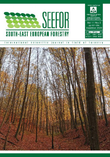 South-east European forestry : SEEFOR : international scientific journal in field of forestry : 11,2(2020) / editor-in-chief Ivan Balenović.