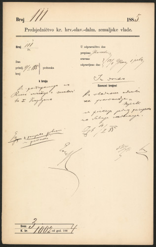 Cenzura časopisa Vragoljan 1885/1 (spis)
