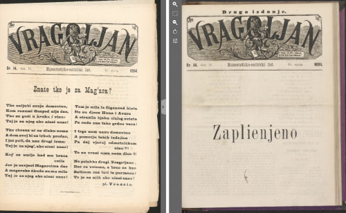 Vragoljan. God. 4, br. 14(20. srpnja 1884)