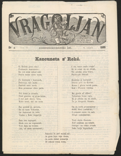Vragoljan. God. 6, br. 3(6. veljače 1886) (izvorno)
