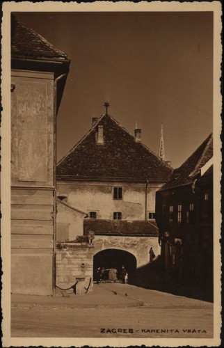 Zagreb : Kamenita vrata.