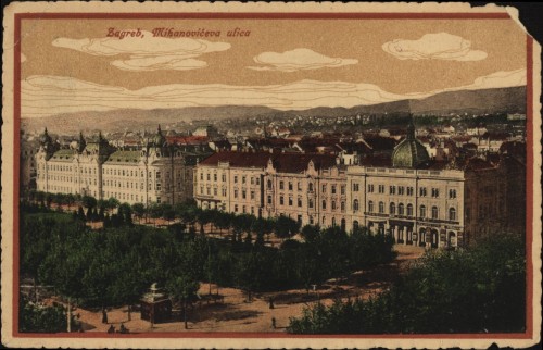 Zagreb : Mihanovićeva ulica.