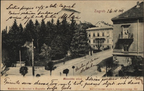 Zagreb : Mesnička ulica.