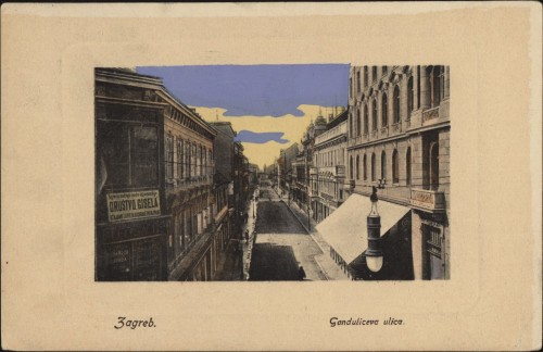 Zagreb   : Gundulićeva ulica.