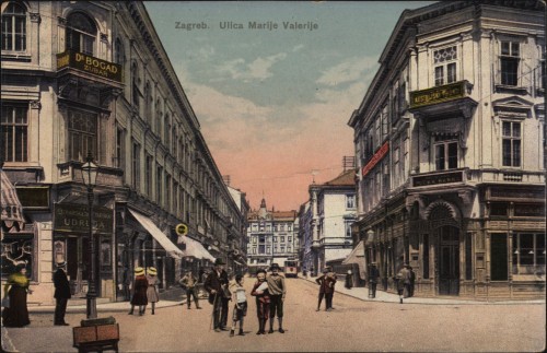 Zagreb : Ulica Marije Valerije.