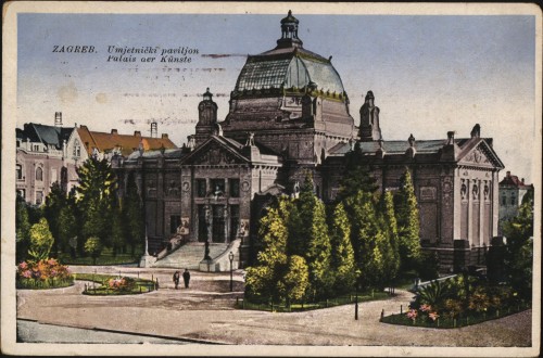 Zagreb   : Umjetnički paviljon = Palais der Künste.