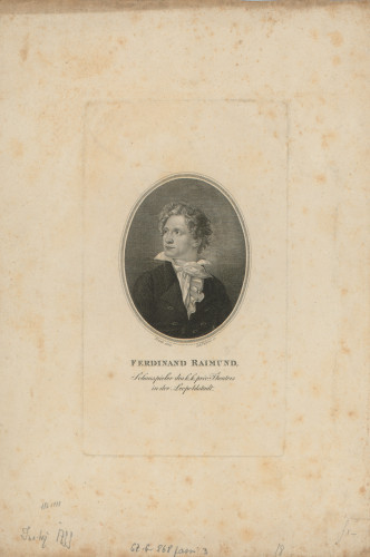 Ferdinand Raimund  / J. [Johann Nepomuk] Passini