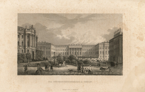 Das Universitäs Gebäude in Berlin.
