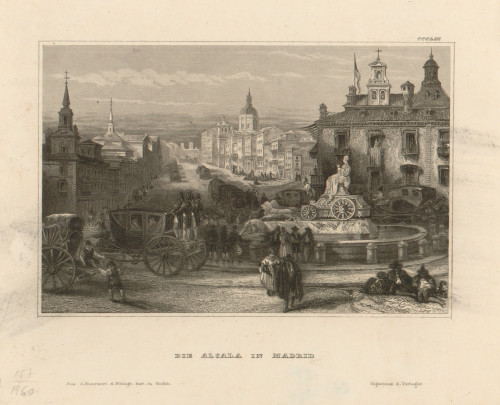 Die Alcala in Madrid.