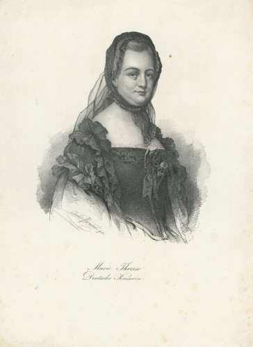 Marie Therese  : Deutsche Kaiserin / A. [August] Kneisel ; [prema crtežu Cäcilie Brandt]